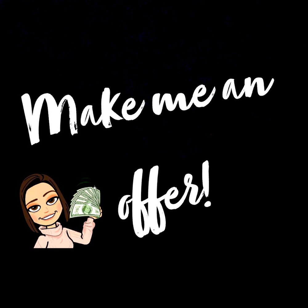 Reasonable offers welcome